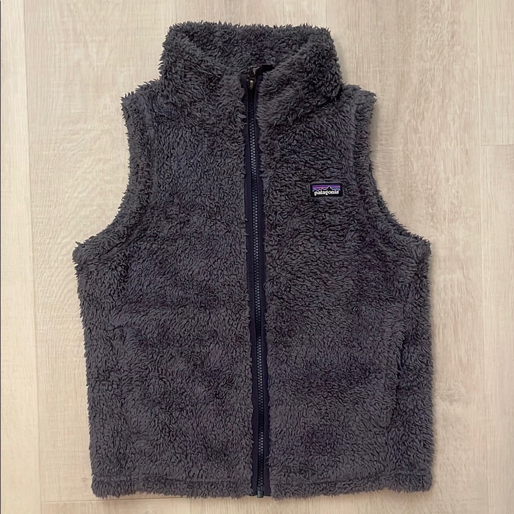 Patagonia Gray Fleece Vest